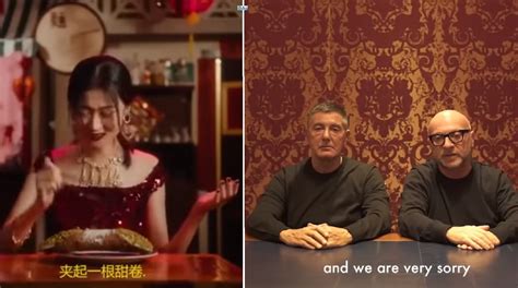 dolce e gabbana pubblicità cina cannolo